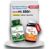Buy Glisten (Glutathione 500mg) & Get Vitamin C Free