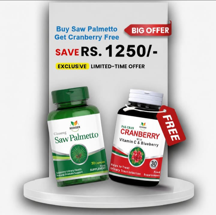 Buy Saw Palmetto Get Pak Cran Free